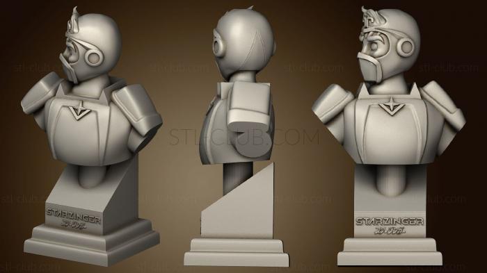 3D model Busto galactico (STL)