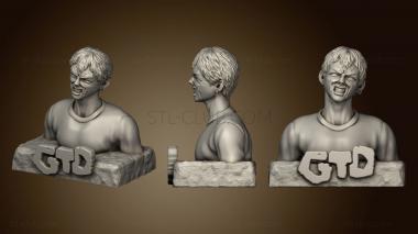 3D model Busto Great Teacher Onizuka GTO (STL)