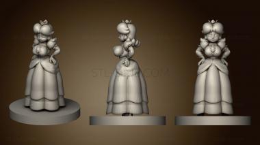 3D model Busty Princess Daisy (STL)