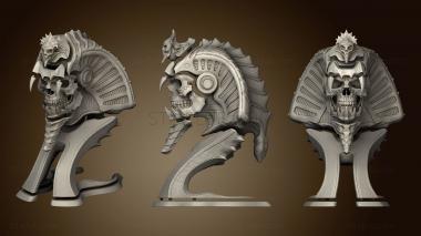 3D model Cobra pharaoh bust (STL)