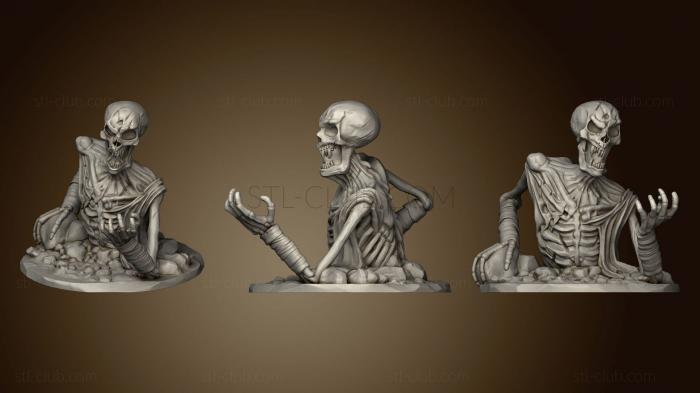 3D модель Колоссальный Скелет (STL)