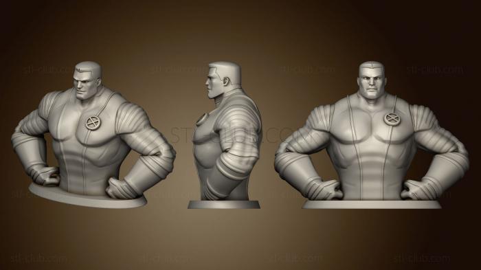 3D model Colossus Bust High Res (STL)