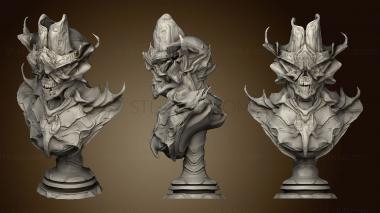 3D model Creature Bust (STL)