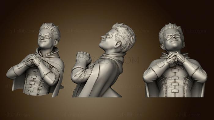3D model Damian Wayne Bust (STL)