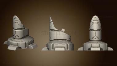 3D мадэль База бюста Дарта Вейдера от eastman 2 (STL)