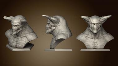 3D model Demon Bust 6 (STL)