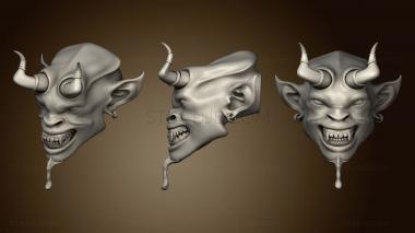 3D мадэль Голова демона 2 (2) (STL)