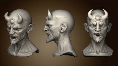 3D мадэль Голова Демона 3 (STL)