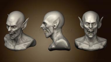 3D мадэль Голова Демона 5 (STL)