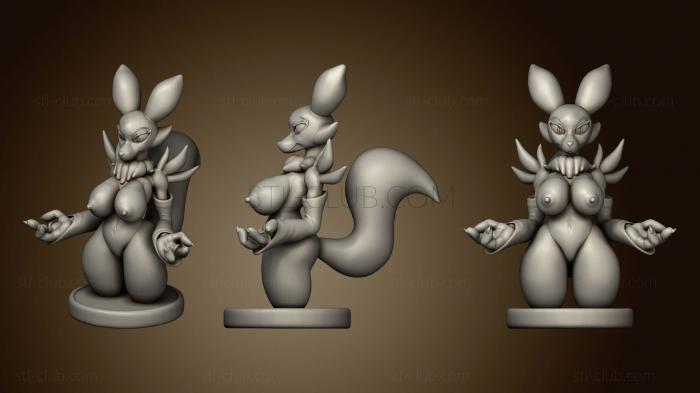 3D model digi bust (STL)