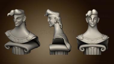 3D model Disneys Hercules Bust (STL)