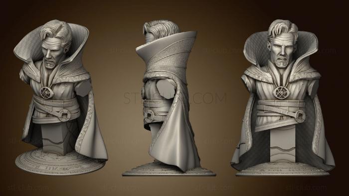 3D model Doctor Strange Bust (STL)