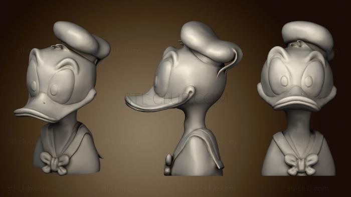 Donald Duck bust