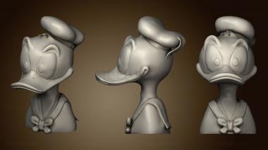 3D model Donald Duck bust (STL)