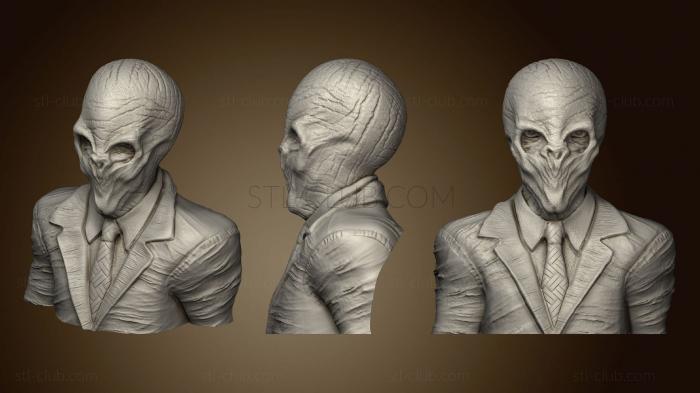 Dr Who Silence Bust