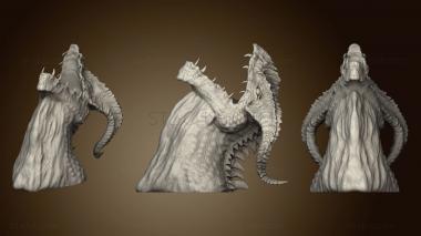 3D мадэль Бюст Дракона 345 (STL)