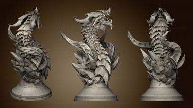 3D мадэль Бюст Дракона (STL)