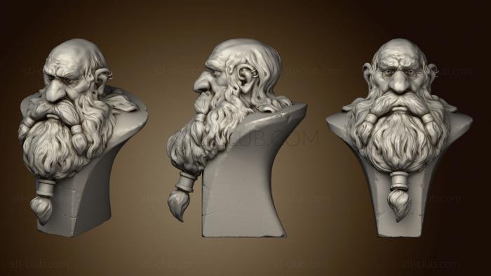 3D model Dwarf Middle Earth (STL)