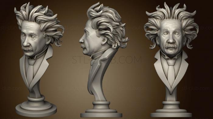 3D model Einstein (STL)