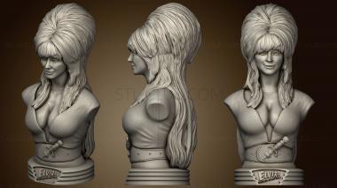 3D model Elvira Bust (STL)