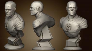 3D model Flash bust 2 (STL)