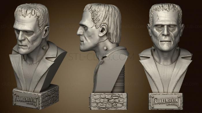 Frankenstein Monster Bust