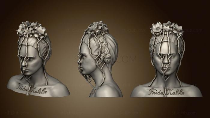 3D model Frida 2 bust (STL)