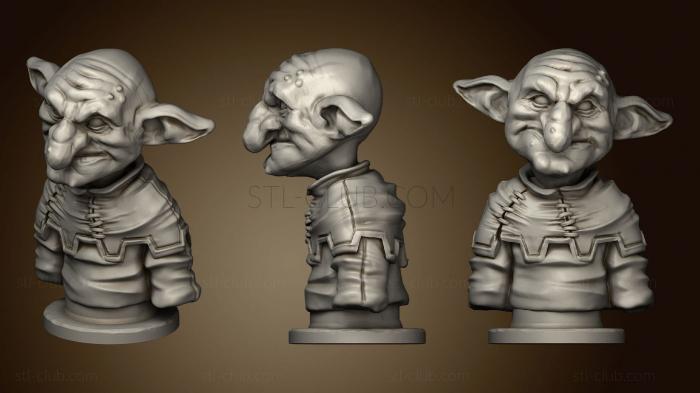 Goblin Peasant Bust