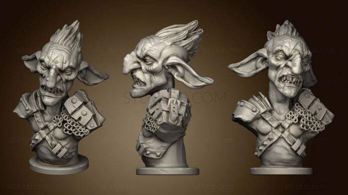 Goblin Warrior Bust