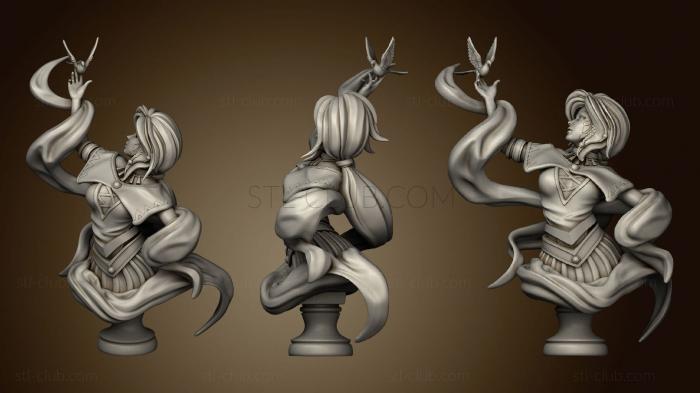 3D model Goddess Bust (STL)