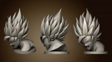 3D model Goku bust (STL)