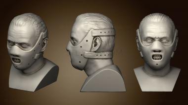 3D model Hannibal lectur bust (STL)