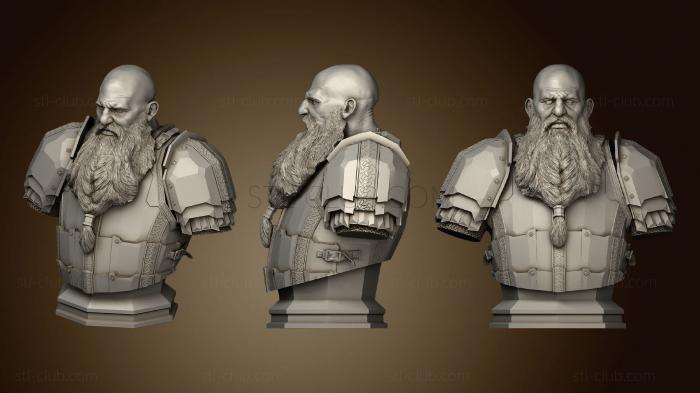 Iron Hill Dwarf Bust