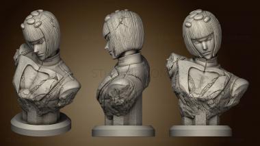 3D model JBA Bruno Bust (STL)