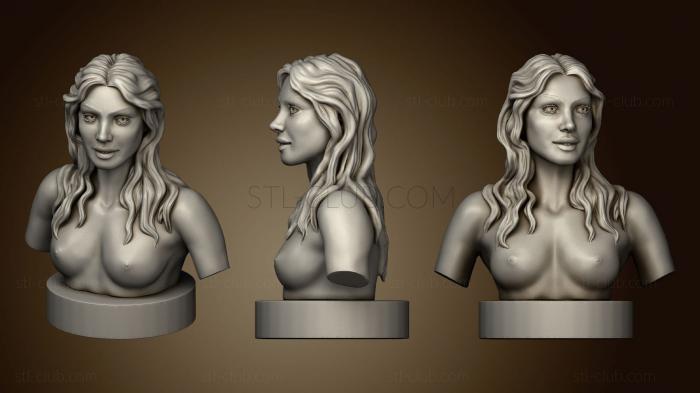 3D model Joung bust 2 (STL)