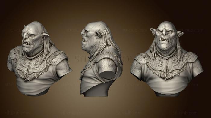 3D model Kaplar the Orc (STL)