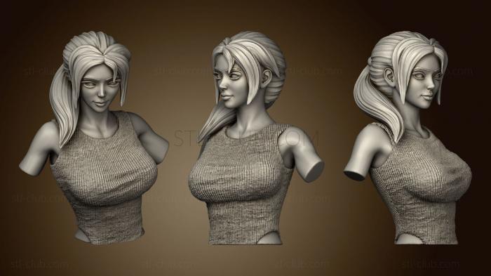 Lara Croft Bust