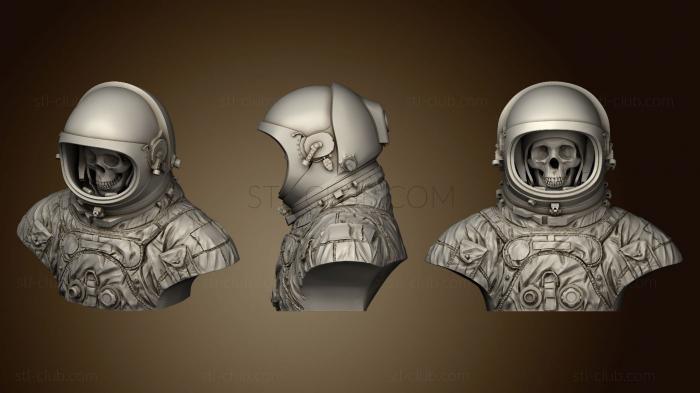 Like a Lost Astronaut Bust