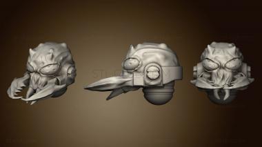 3D модель Голова богомола 2 (STL)