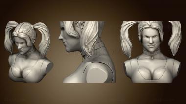 3D model Miss Harley quinn bust (STL)