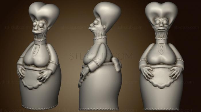 3D модель Мама из футурамы (STL)