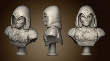 3D модель Бюст Лунного Рыцаря (STL)