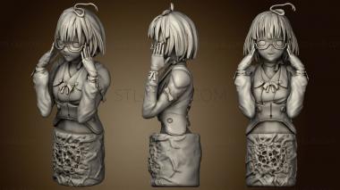 3D model Mumei Bust (STL)