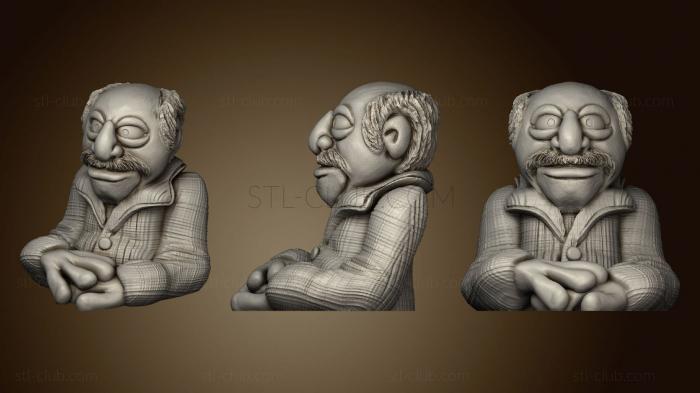 Muppets Waldorf bust