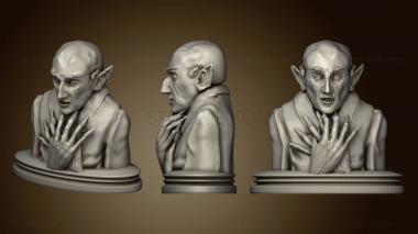 3D model Nosferatu HR bust (STL)