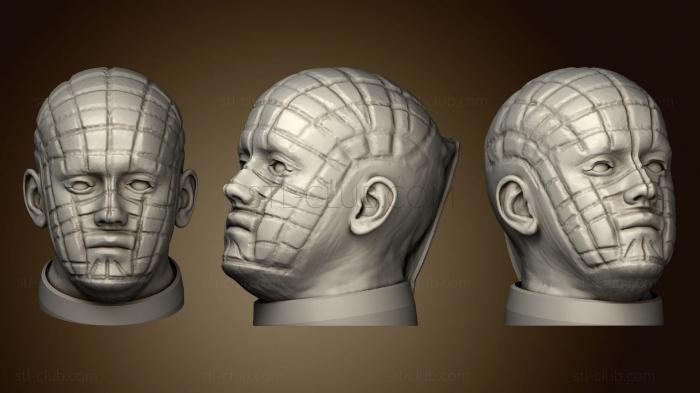 3D мадэль Бюст Булавочной головки (Восставший из ада) (STL)