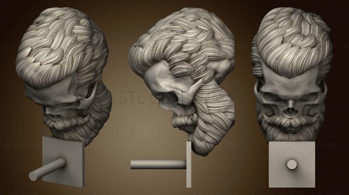 3D model Pumpkin Skull (STL)