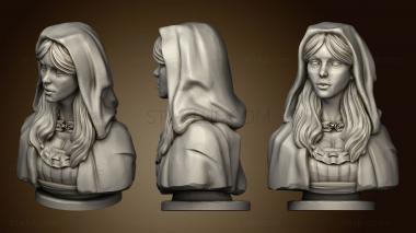 3D model Red Riding Hood Bust (STL)