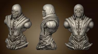 3D model Scorpion Bust 12 (STL)