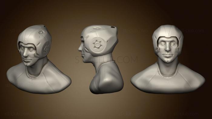 3D model Sculpt of male (STL)